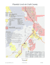 Map of Flouride Levels in Utah County